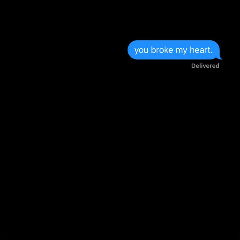 you broke my heart